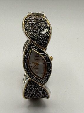 Vintage Gramercy Silver and Gold tone Watch